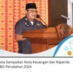Sekda Sampaikan Nota Keuangan dan Raperda APBD Perubahan 2024