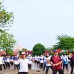 Jajaran Pejabat Pemkot Lubuklinggau Melaksanakan Senam Bersama