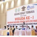 Sidang Senat Terbuka STIEBI Prana Putra Wisuda Agkatan I