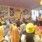 Rekor Muri Senam Sehat Partai Golkar Lubuklinggau HUT ke-60