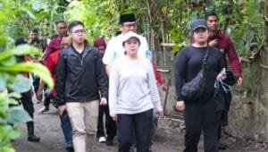 Ketua DPR RI Puan Maharani Ziarah Ke Desa Tanjung Raman Muara Enim Asal Leluhurnya