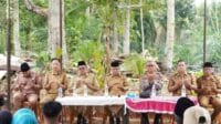 Wakil Bupati H. Suprayitno Melakukan Peletakan Batu Pertama Bedah Rumah Kolaborasi Dengan Polres Musi Rawas