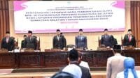 Paripurna DPRD Sumsel Penyerahan LHP BPK RI Penerimaan WTP Provinsi Sumsel
