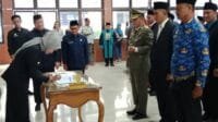 Wakil Bupati Widia Ningsih Melantik Pejabat Pimpinan Tinggi Pratama, Pejabat Administrator dan Pejabat Pengawas