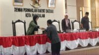 Paripurna Laporan Hasil Reses tahap II Anggota DPRD Kota Pagar