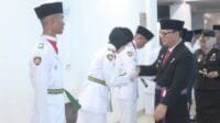 Bupati Dr. H. Joncik Muhammad Kukuhkan Paskibraka Tingkat Kabupaten Empat Lawang