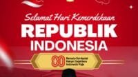 Kepala BKPSM Musi Rawas Mengucapkan HUT Republik Indonesia ke-80