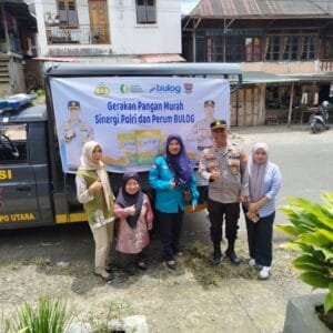 Polres Pagar Alam Gelar Gerakan Pangan Murah Sebanyak 4.020 Kg Beras