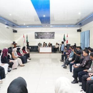 Bursah Zarnubi Ketum Apkasi Jadi Stadium General LK1 HMI Cabang (P) Lahat