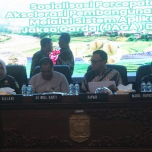 Bupati Empat Lawang Pimpin Rapat Percepatan Akselerasi Pembangunan Desa dan Program JAGA DESA