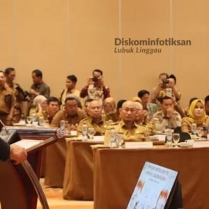 Wali Kota Lubuklinggau H. Rachmat Hidayat Hadiri High Level Meeting TPID–TP2DD di Palembang