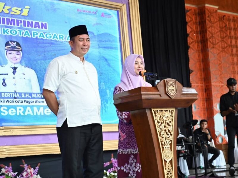 Satu Tahun Kepemimpinan Wako Ludi dan Hj Bertha, Visi Pagar Alam