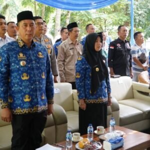 Hadiri Peringatan HPN ke-80 Yang Diselenggarakan PWI Wali Kota Ludi Oliansyah Bersama Wakil Wali Kota Hj. Bertha