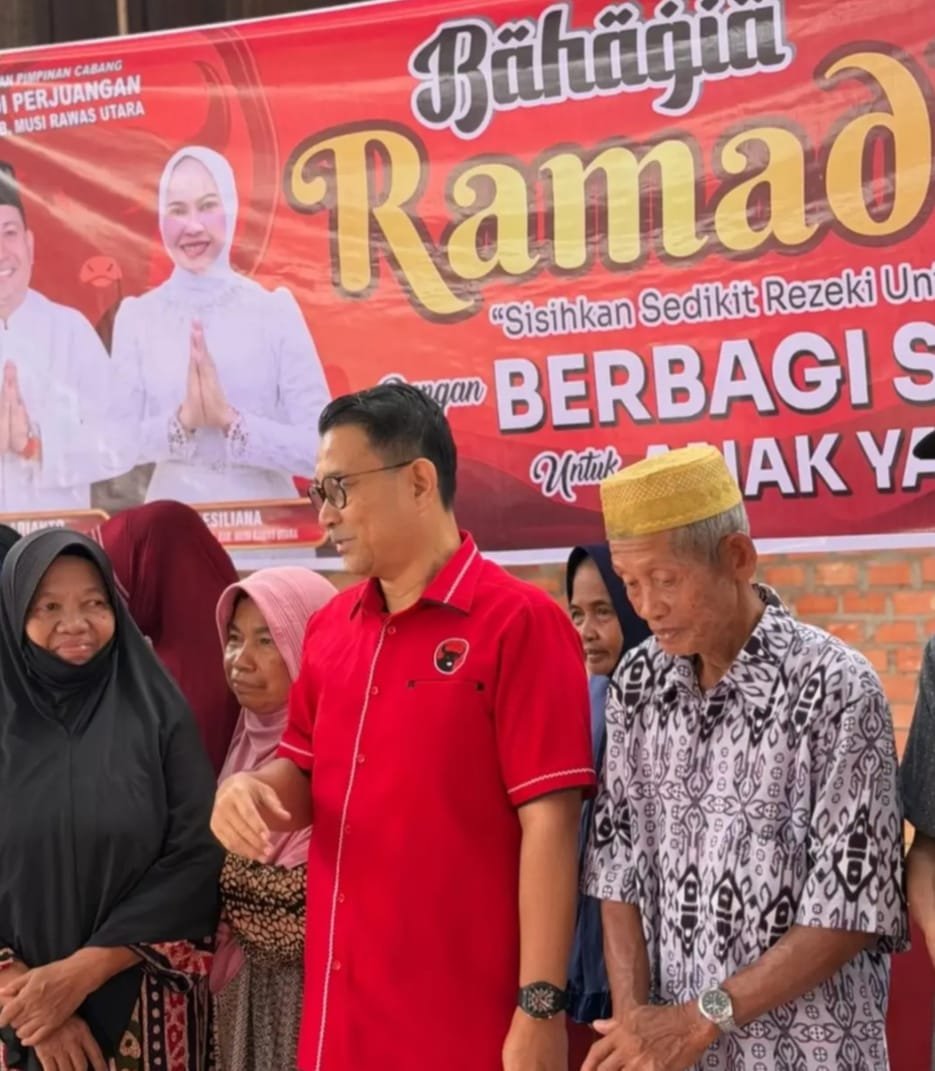 Salurkan 1.000 Paket Sembako, Sebagai Wujud Syukur Komitmen Hadir di Tengah Masyarakat, Ketua DPRD Muratara